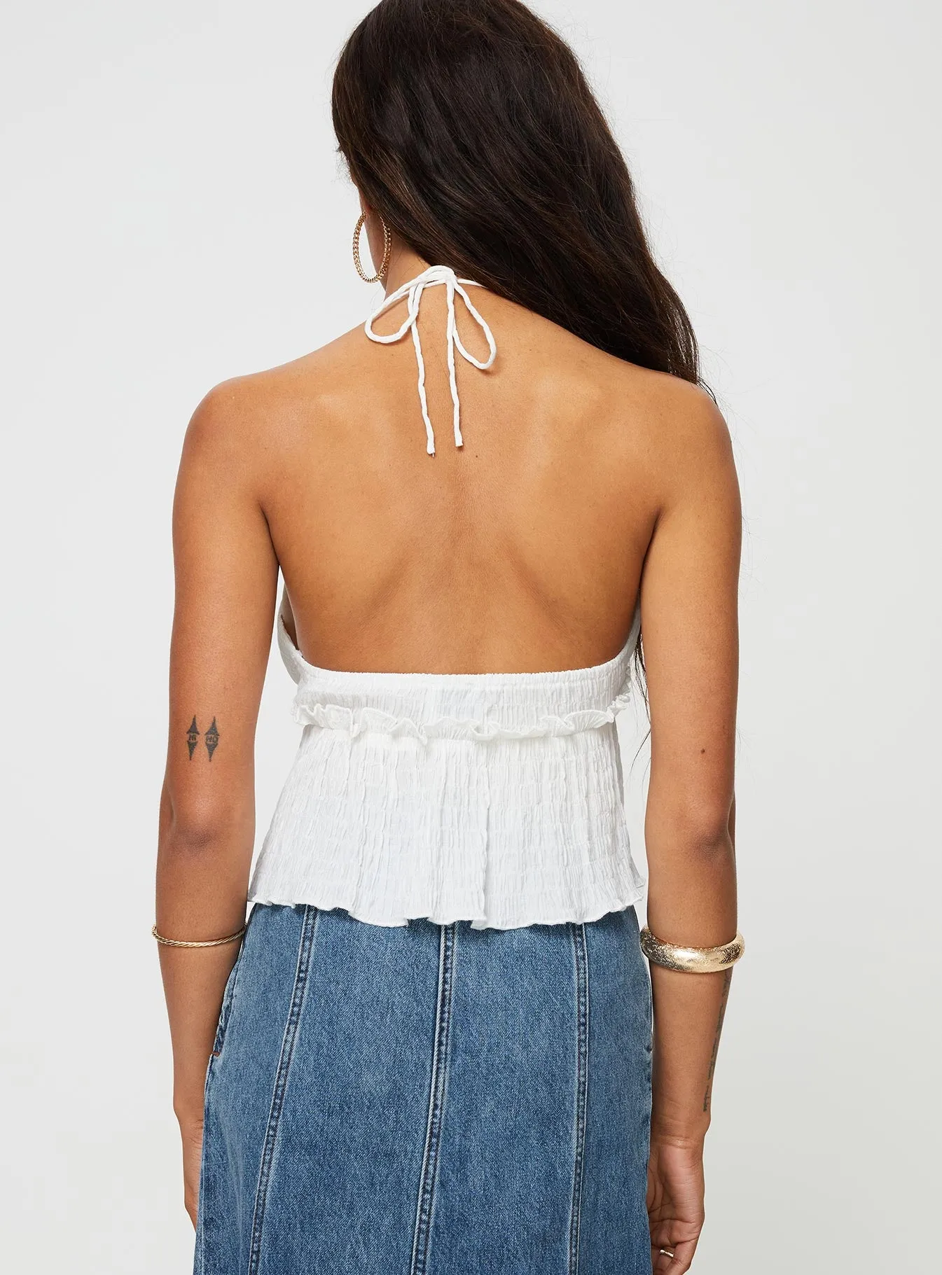 Franz Top White sold by Princess Polly product image thumbnail 5