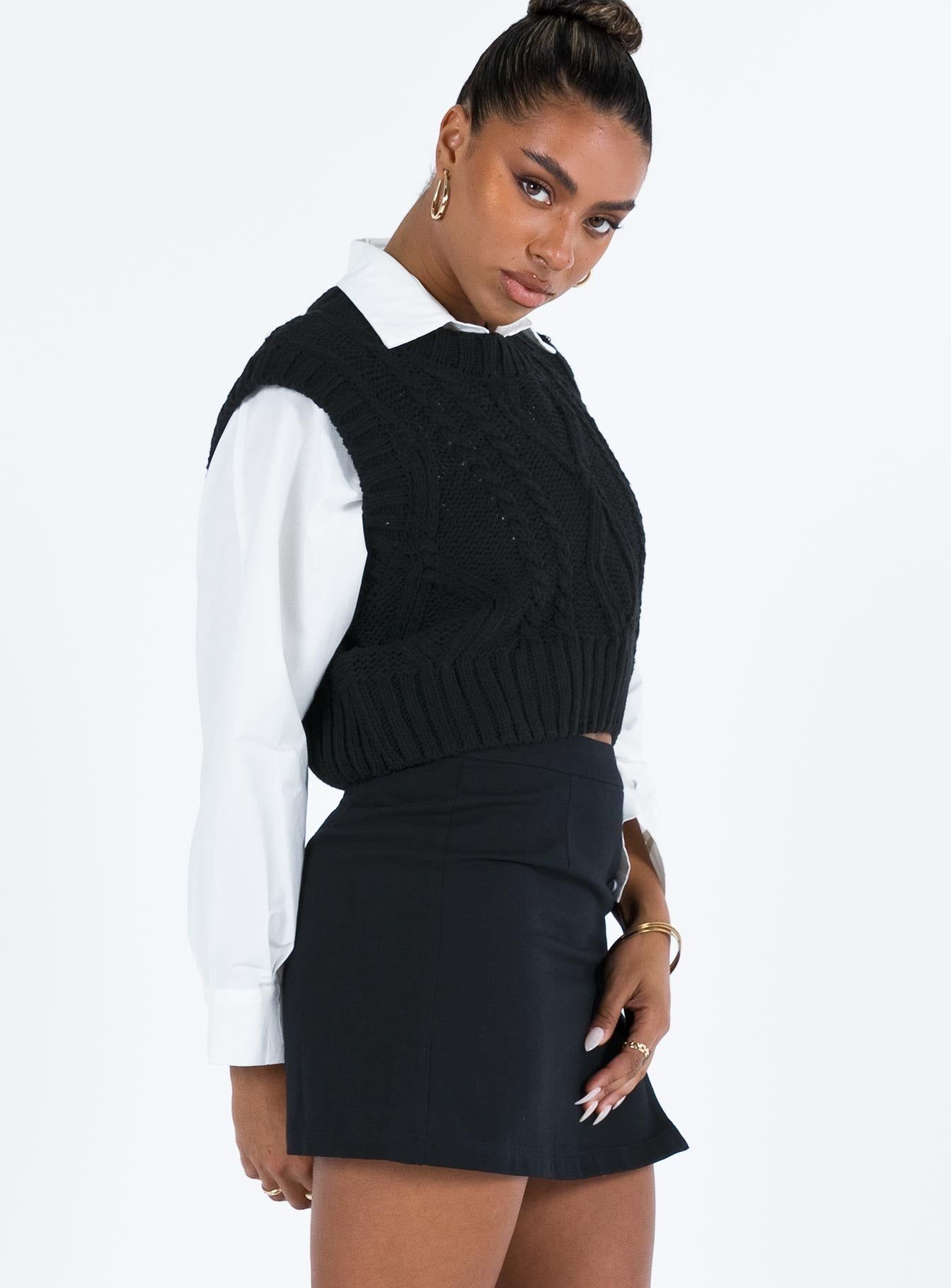 Lolita Mini Skirt Black sold by Princess Polly product image thumbnail 4