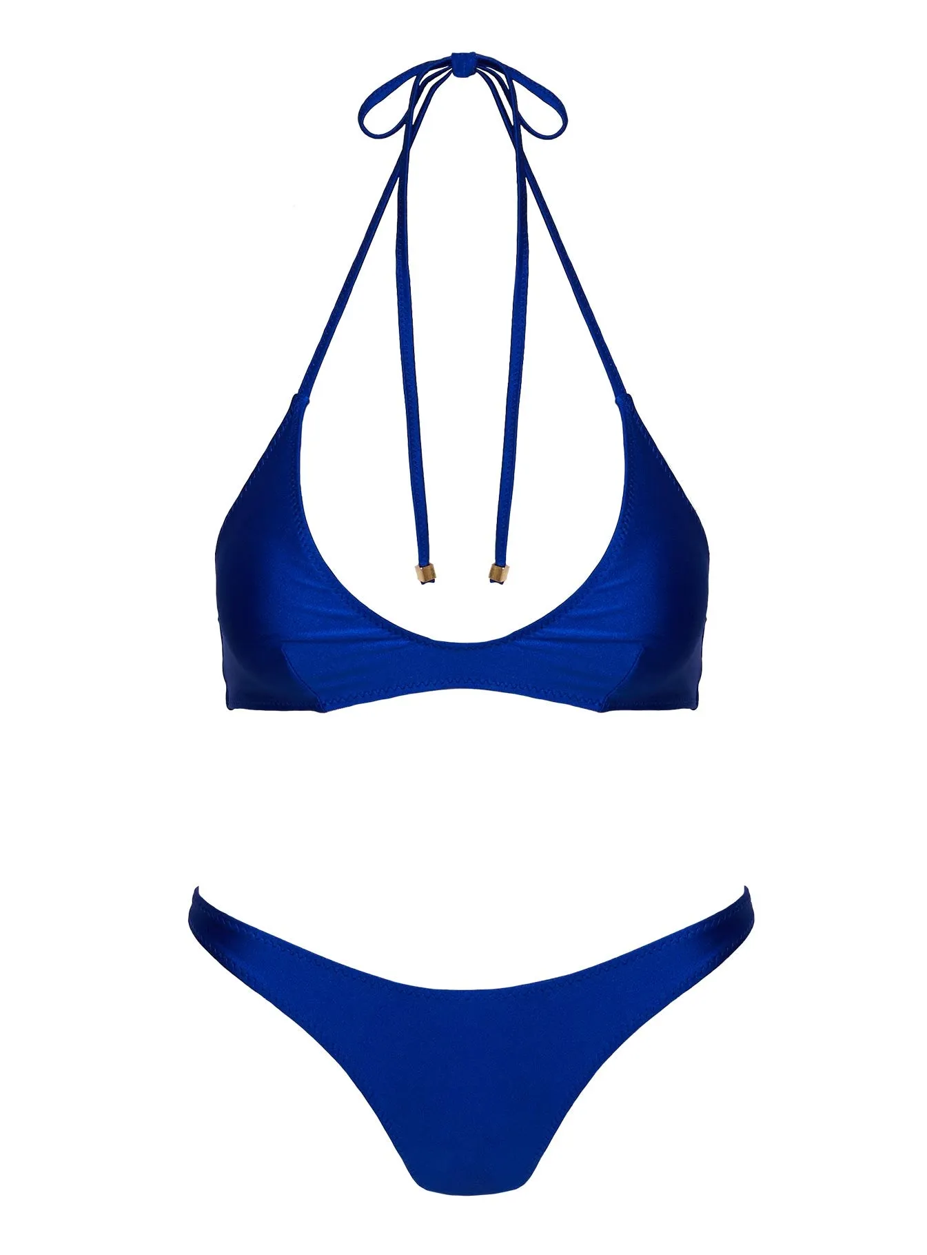 Love Letters High Cut Cheeky Bikini Bottoms Monday Blues sold by Princess Polly product image thumbnail 5