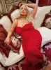 Orianne Corset Top Red Curve sold by Princess Polly