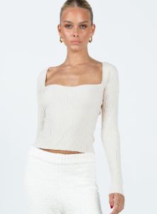 Mavins Long Sleeve Top Beige sold by Princess Polly
