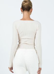 Mavins Long Sleeve Top Beige sold by Princess Polly