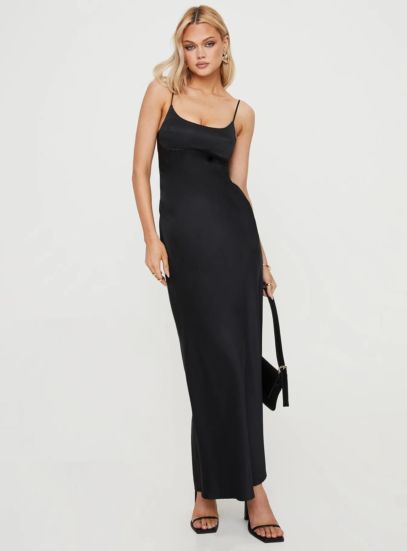 Ravia Maxi Dress Black sold by Princess Polly product image thumbnail 3