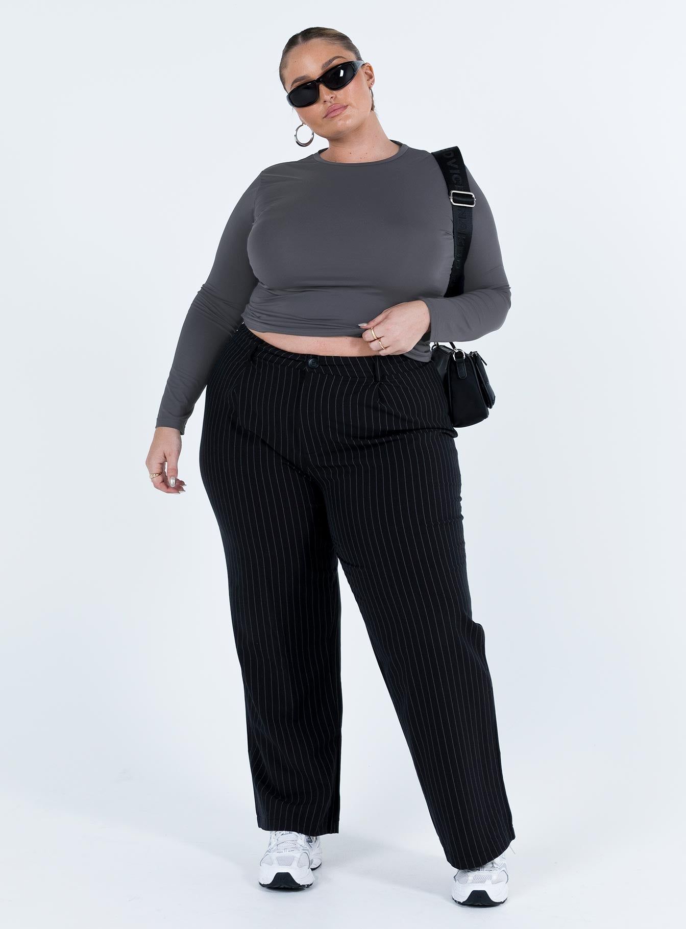 Titius Pants Black Curve sold by Princess Polly product image thumbnail 3