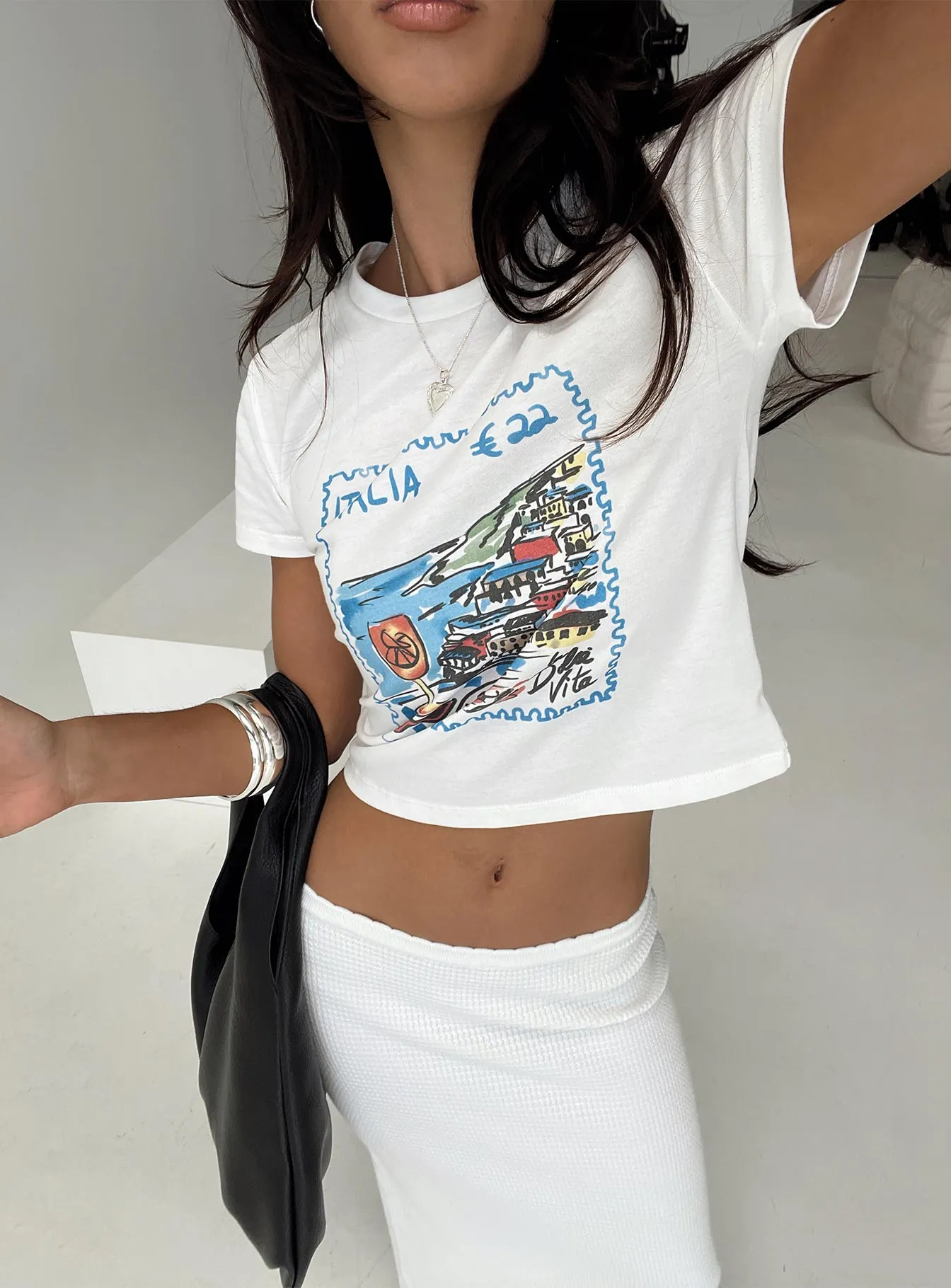 Edenia Tee White sold by Princess Polly