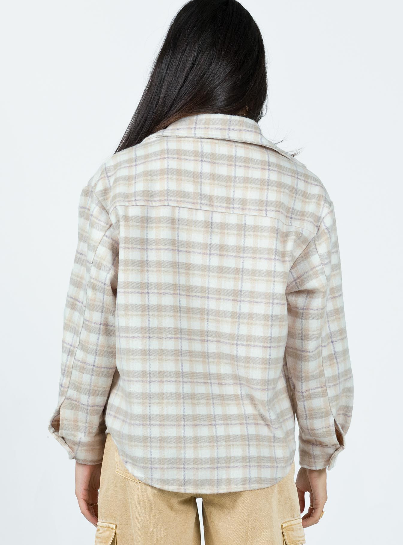 Kaystone Jacket Beige / White sold by Princess Polly product image thumbnail 5