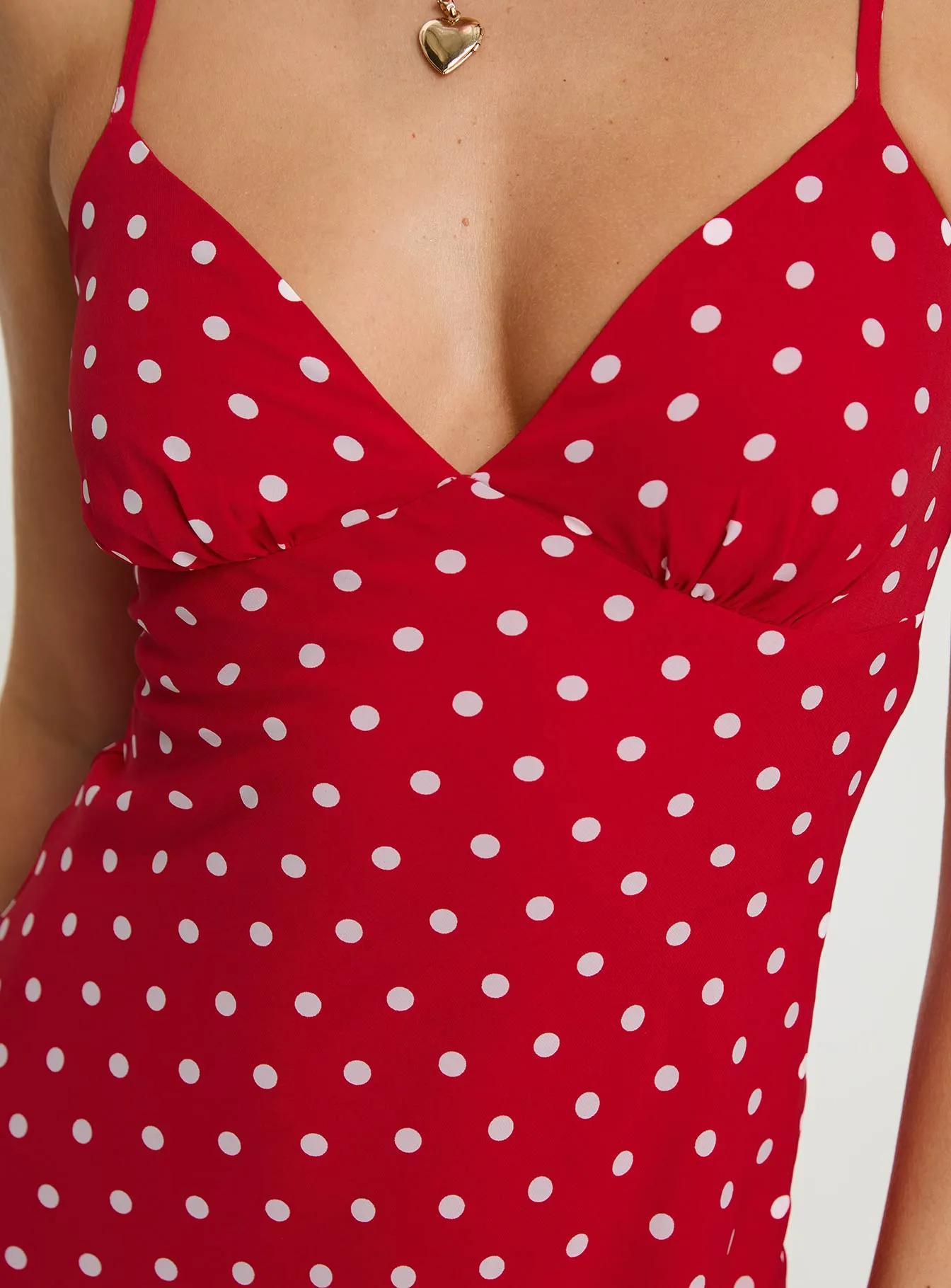 Chara Mini Dress Red sold by Princess Polly product image thumbnail 5