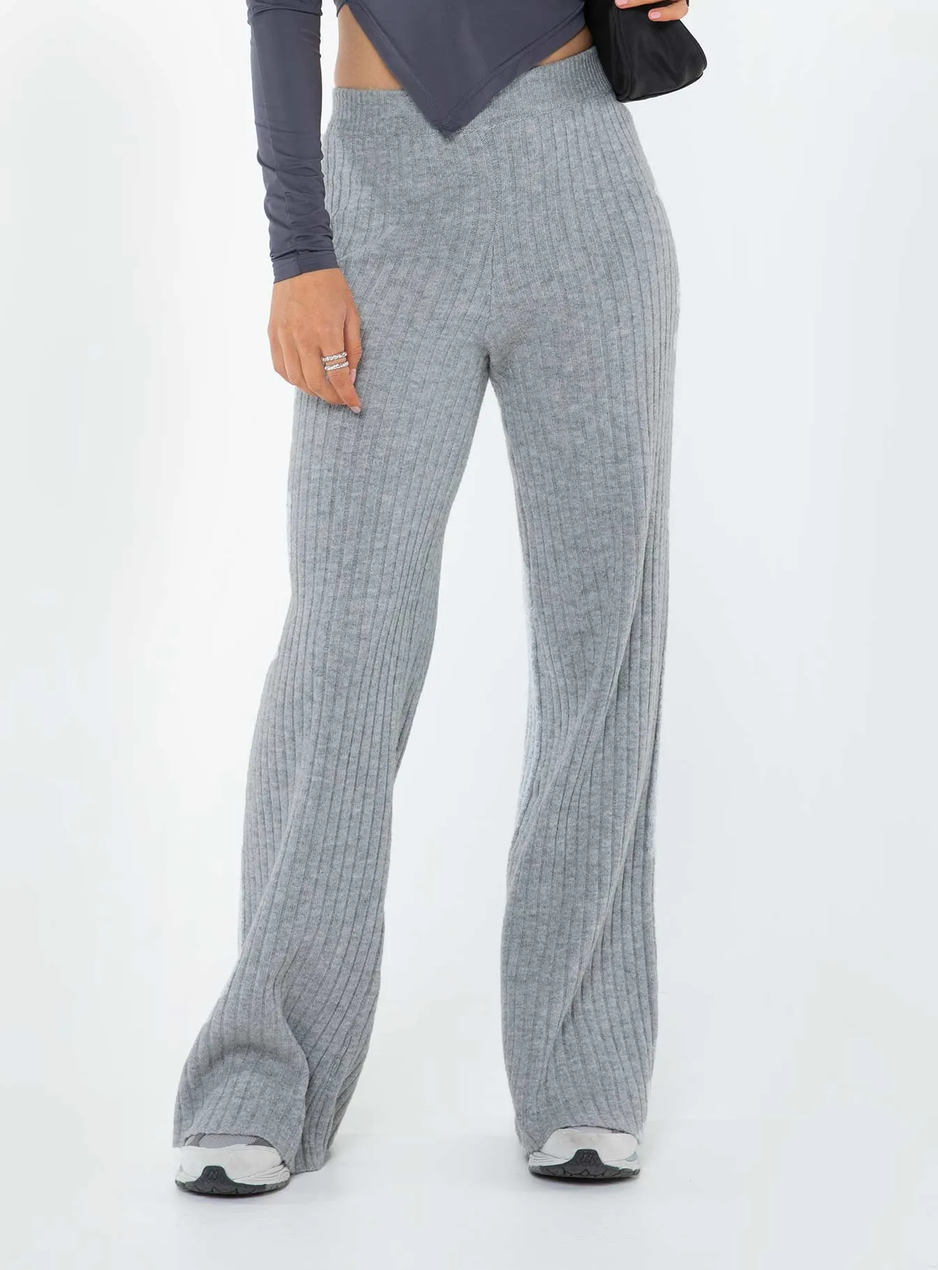 Montana Knit Pants Grey Marle sold by Princess Polly product image thumbnail 2