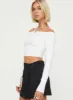 Moreno Off The Shoulder Top White sold by Princess Polly