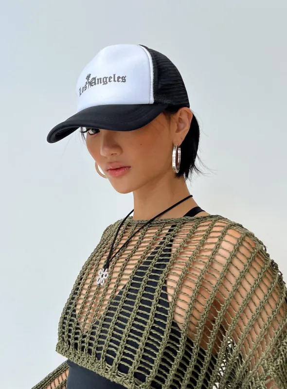 Northstar Trucker Hat Black sold by Princess Polly