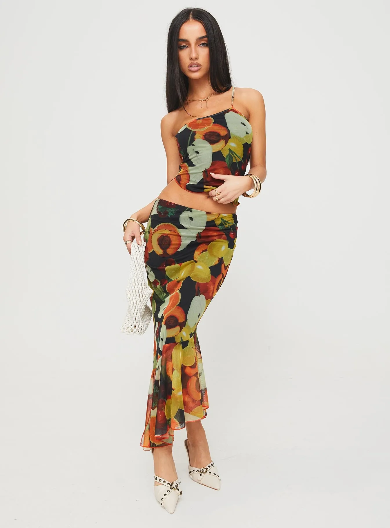 Taila Maxi Skirt Multi sold by Princess Polly product image thumbnail 2