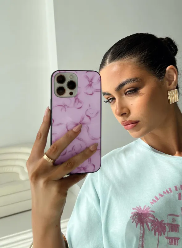 Love Is Alive iPhone Case Pink sold by Princess Polly