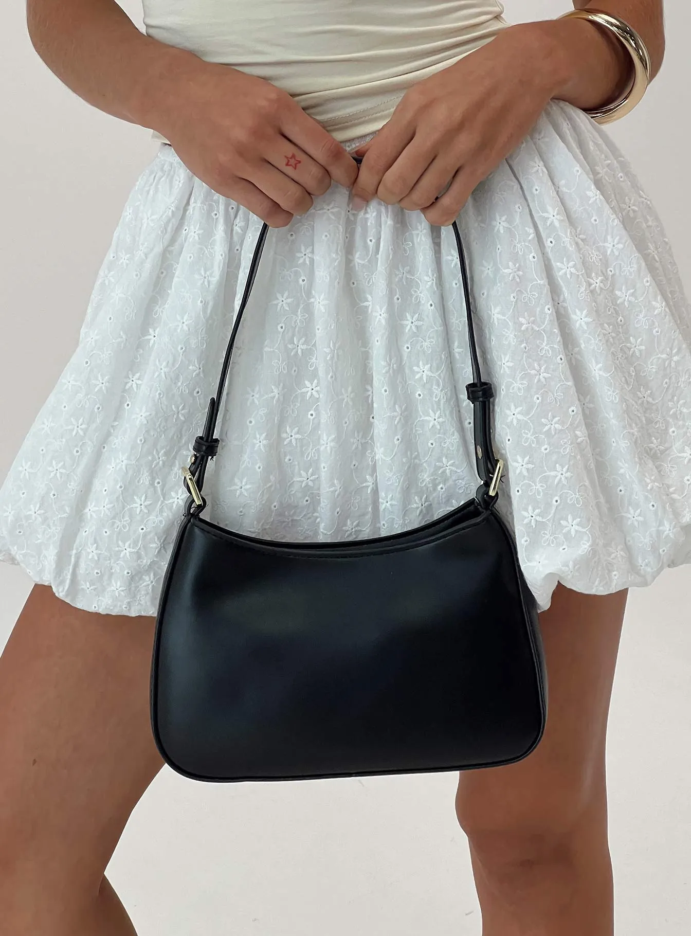 Vesperea Shoulder Bag Black sold by Princess Polly