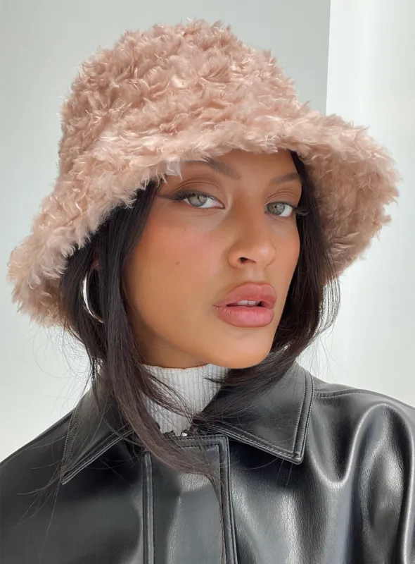 Old Times Hat Beige sold by Princess Polly