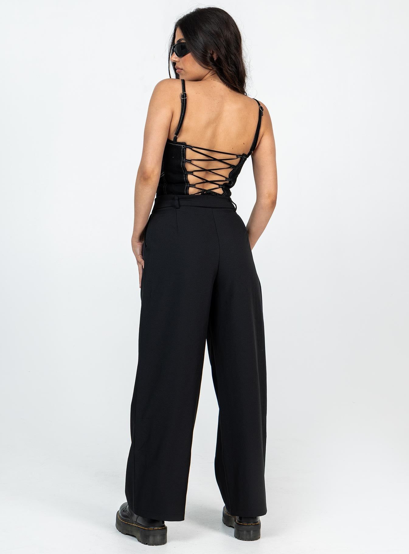 Archer Pants Black Petite sold by Princess Polly product image thumbnail 5