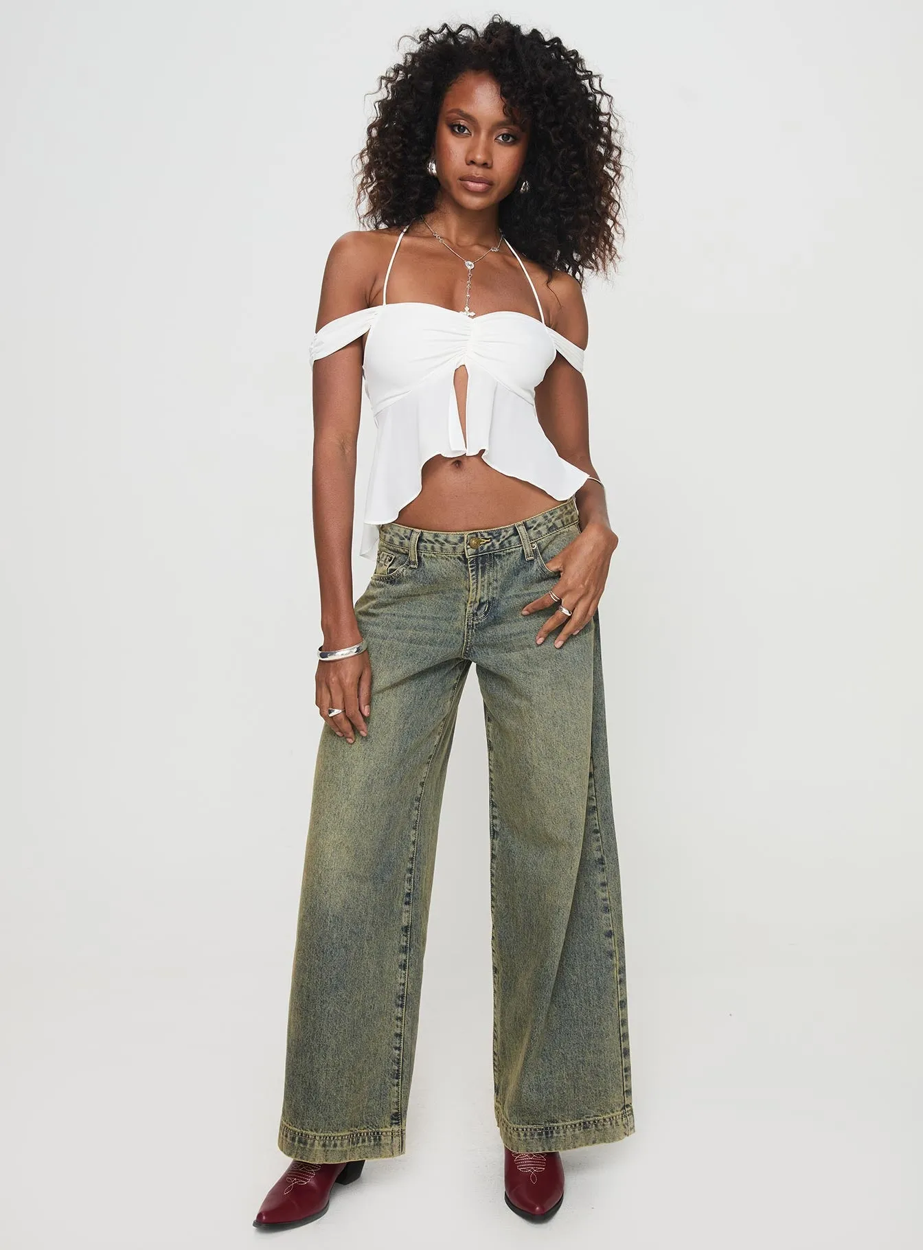 Waylen Top White sold by Princess Polly product image thumbnail 3