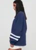Snoopy Star Tennis Club Sweater Navy sold by Princess Polly