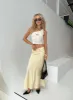 Radiance Maxi Skirt Yellow sold by Princess Polly