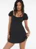 Koly Mini Dress Black sold by Princess Polly