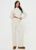 Sharif Cable Knit Pants Beige sold by Princess Polly
