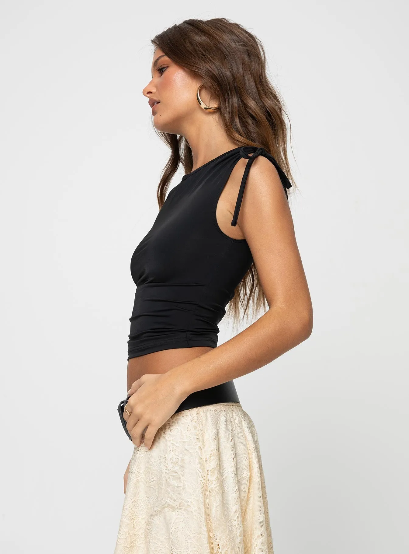 Cavel Top Black sold by Princess Polly product image thumbnail 4