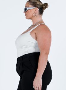 Samuel Corset Bodysuit White Curve sold by Princess Polly
