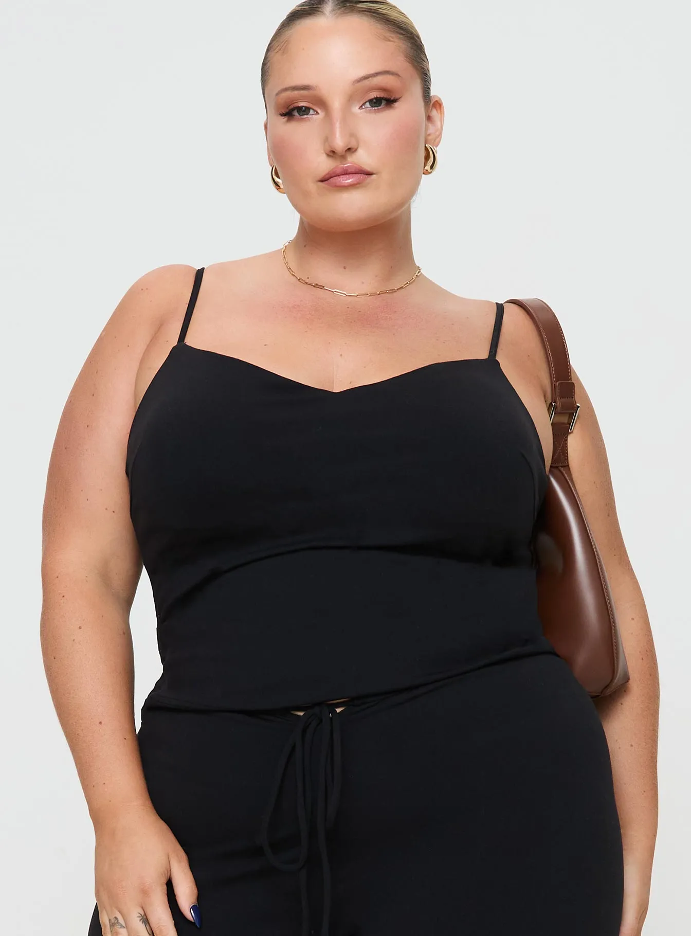 Evanda Top Black Curve sold by Princess Polly product image thumbnail 2