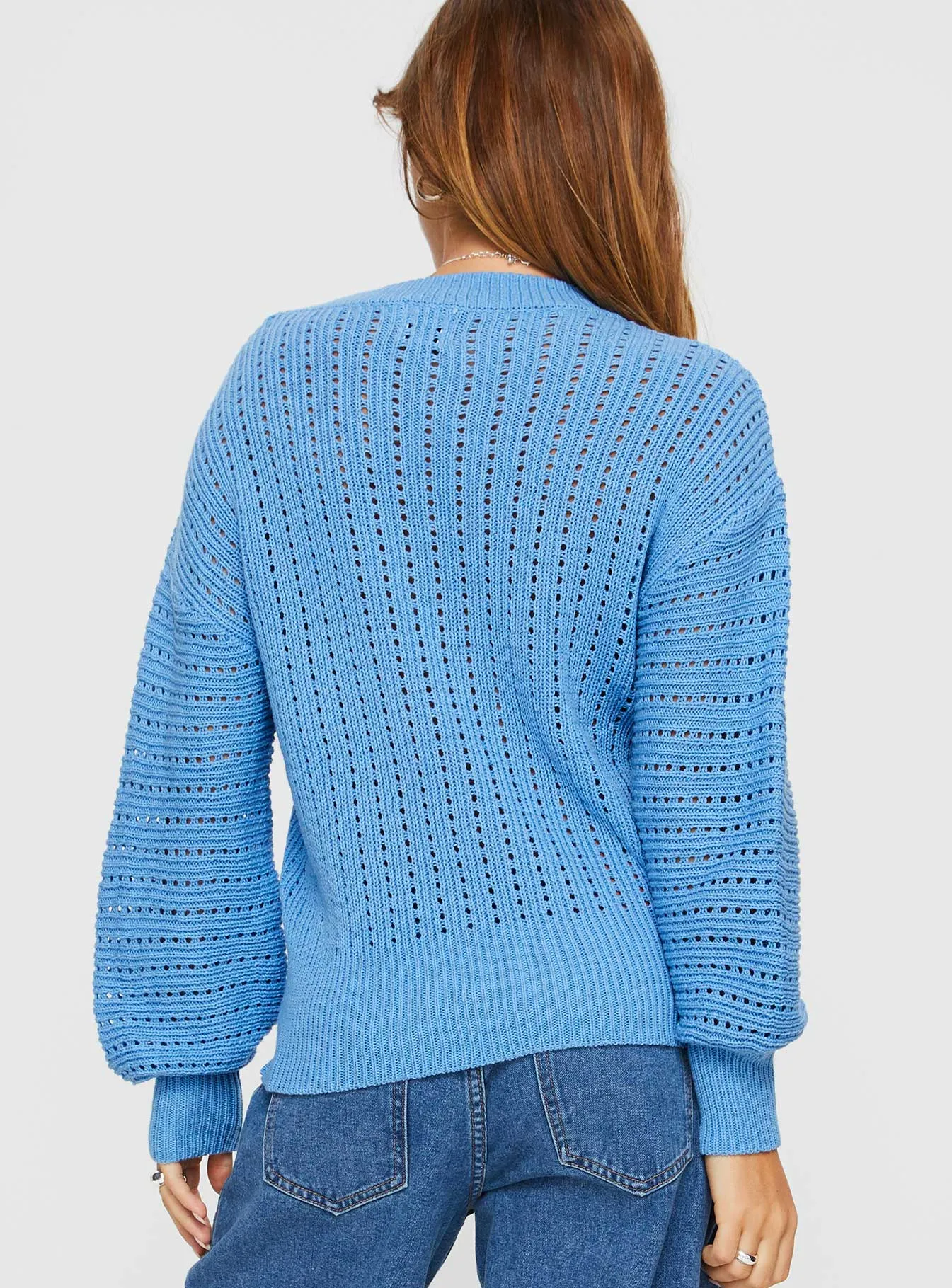 Peachyo Sweater Blue sold by Princess Polly product image thumbnail 5