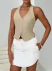 Ogilvie Mini Skirt White sold by Princess Polly