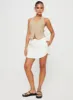 Ogilvie Mini Skirt White sold by Princess Polly
