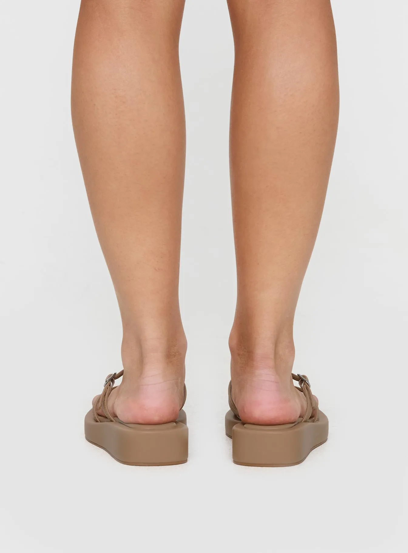 Riki Mini Belt Sandals Tan sold by Princess Polly product image thumbnail 4