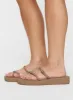 Riki Mini Belt Sandals Tan sold by Princess Polly