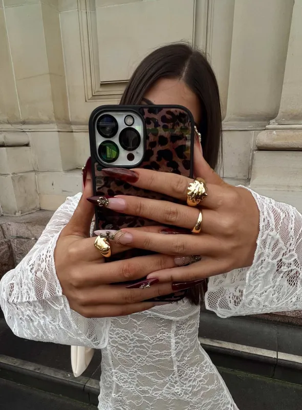 Love Coast Ring Set Gold sold by Princess Polly