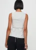 Spirito Vest Top White Thin Stripe sold by Princess Polly