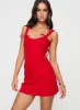 Lovers Quarrel Mini Dress Red sold by Princess Polly