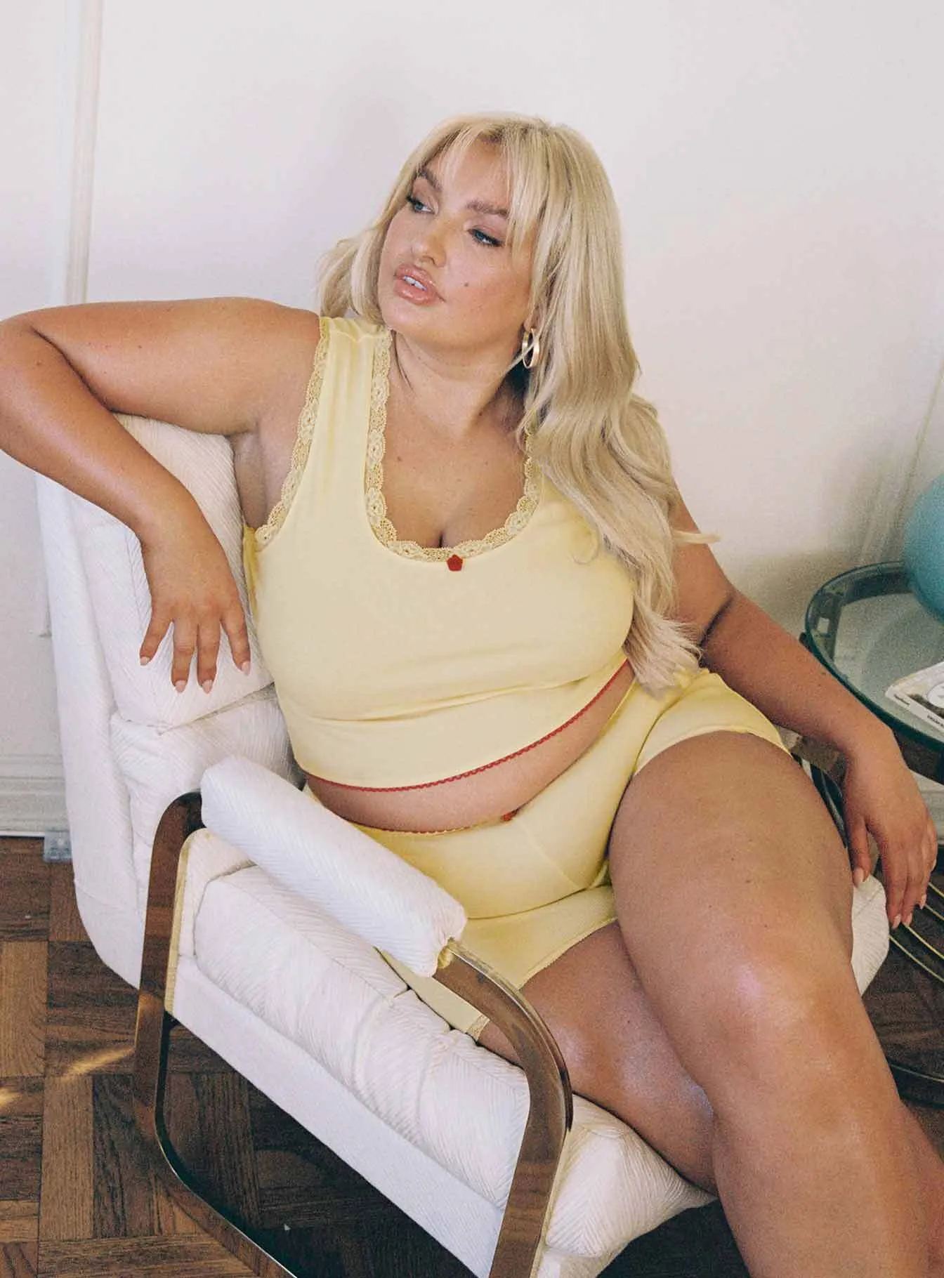 Morning Tea Sleep Set Yellow Curve sold by Princess Polly