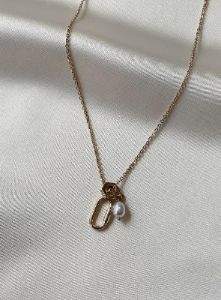 Schofield Pearl Necklace Gold sold by Princess Polly
