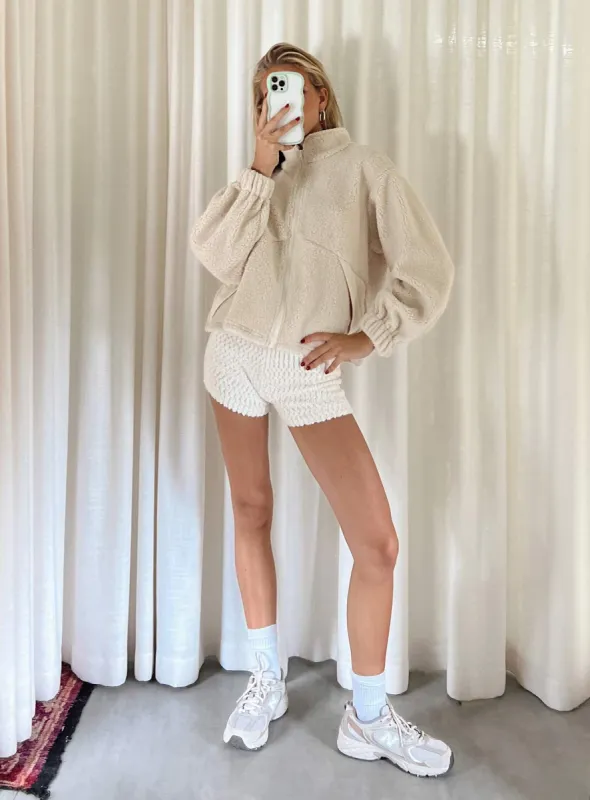 Ruxton Jacket Cream sold by Princess Polly