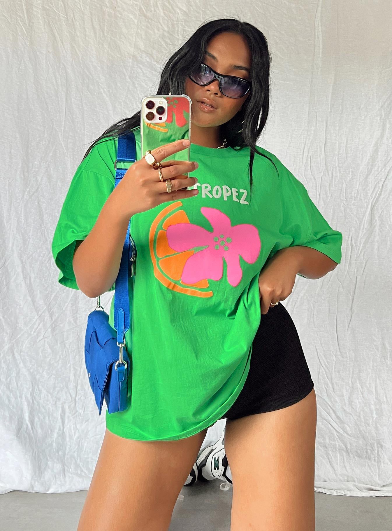 St Tropez Tee Green sold by Princess Polly