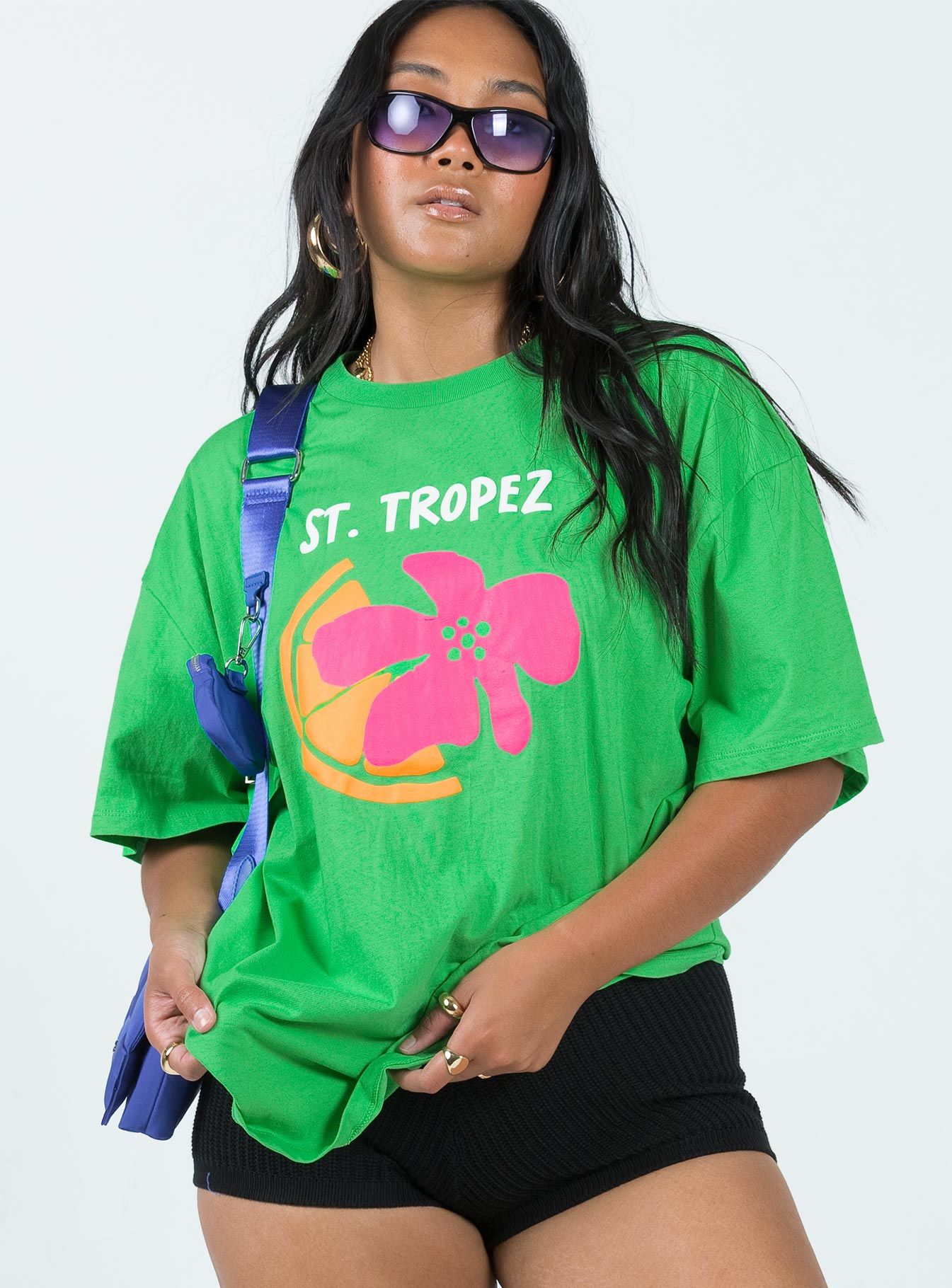 St Tropez Tee Green sold by Princess Polly product image thumbnail 2