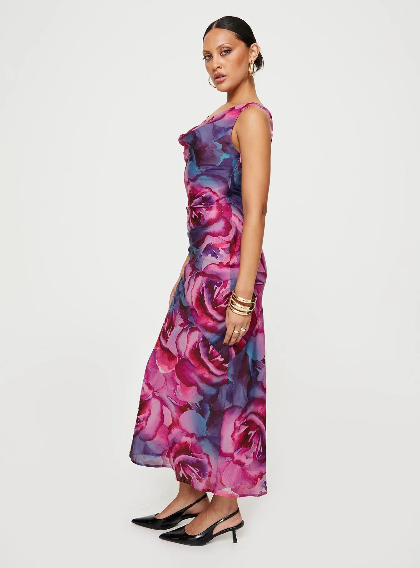 Philomena Maxi Dress Multi sold by Princess Polly product image thumbnail 4