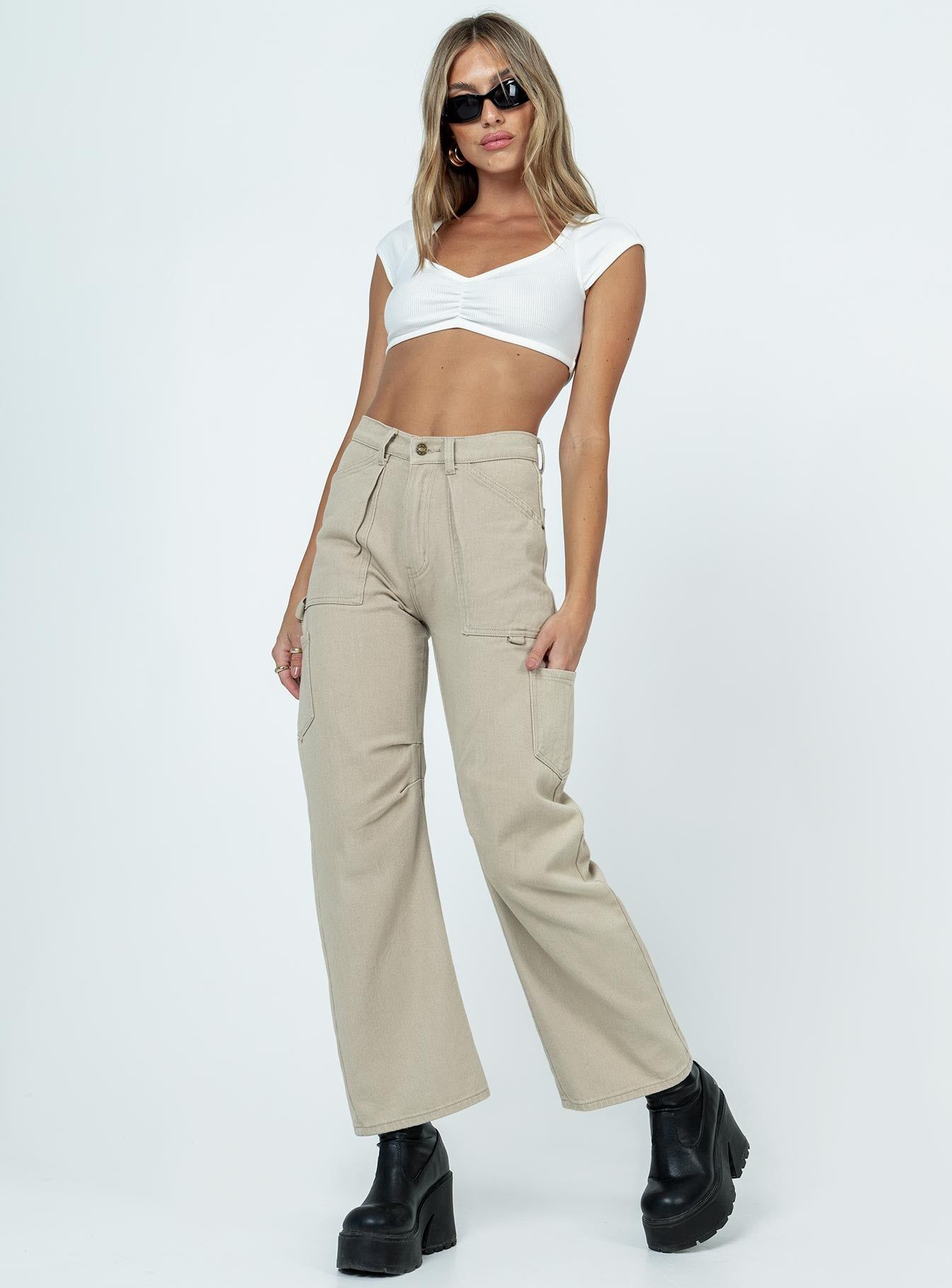 Desmond Top White sold by Princess Polly product image thumbnail 3