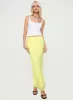 Herrera Maxi Skirt Yellow sold by Princess Polly