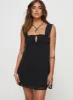 Mooney Mini Dress Black sold by Princess Polly