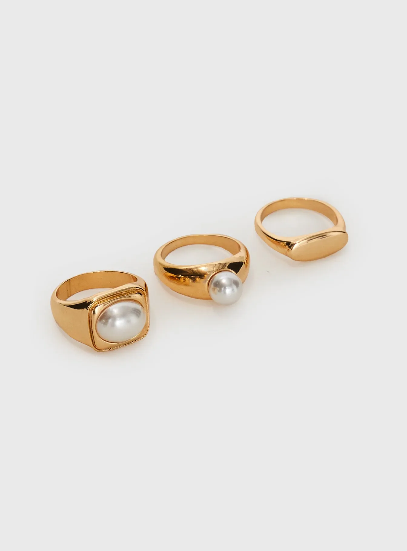Kish Ring Pack Gold sold by Princess Polly product image thumbnail 2