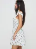 True Lives Mini Dress White Floral sold by Princess Polly