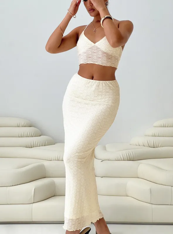 Amori Set Cream sold by Princess Polly