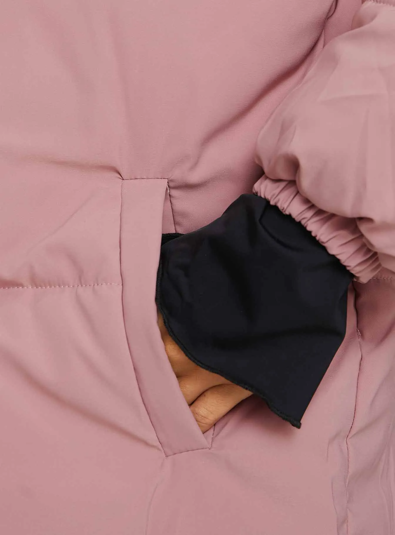 Larz Puffer Jacket Pink sold by Princess Polly product image thumbnail 5