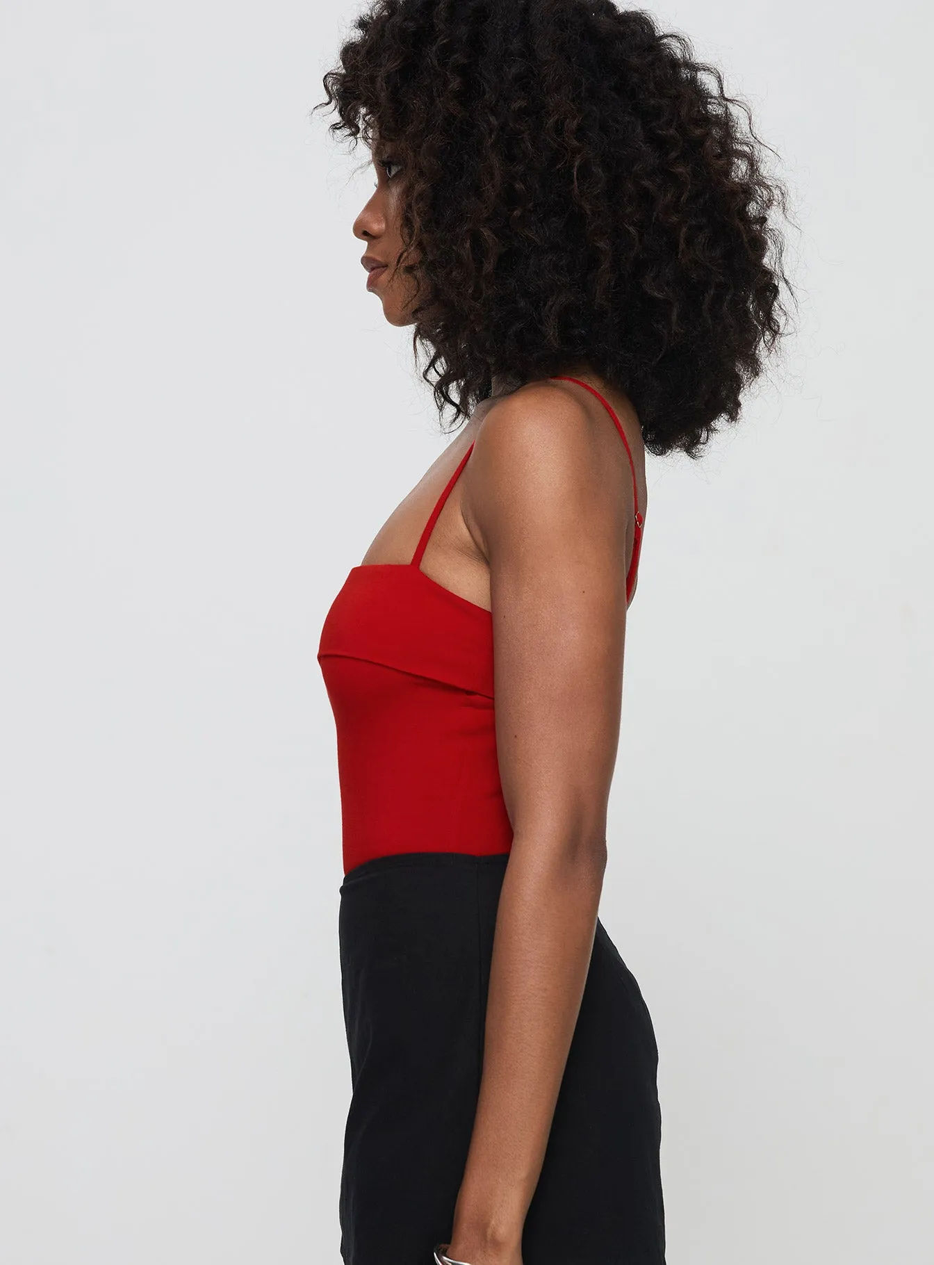 Lilani Bodysuit Red sold by Princess Polly product image thumbnail 4