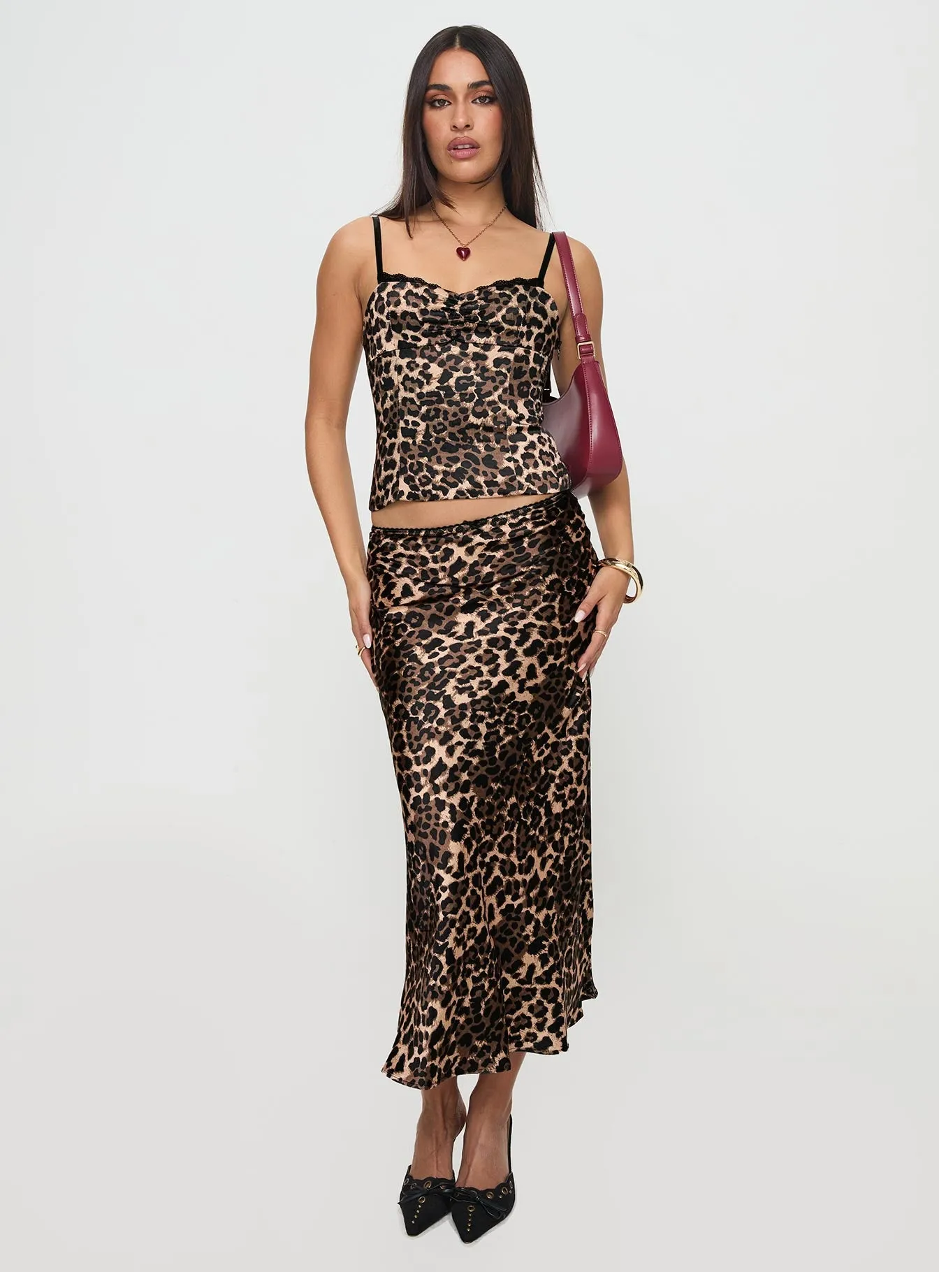 Enigmatic Cami Top Leopard sold by Princess Polly product image thumbnail 3